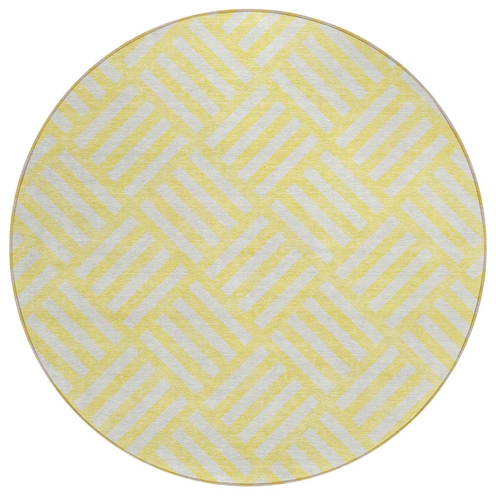 Chantille ACN620 Gold 8' x 8' Rug