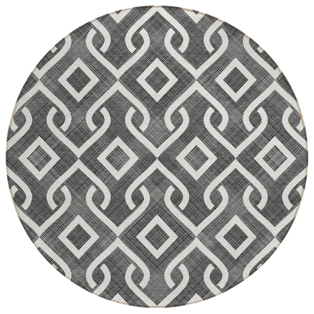 Chantille ACN621 Black 8' x 8' Rug