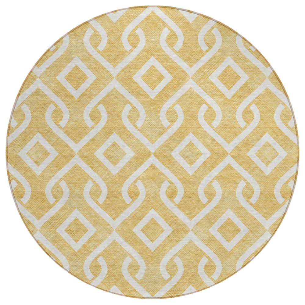 Chantille ACN621 Gold 8' x 8' Rug