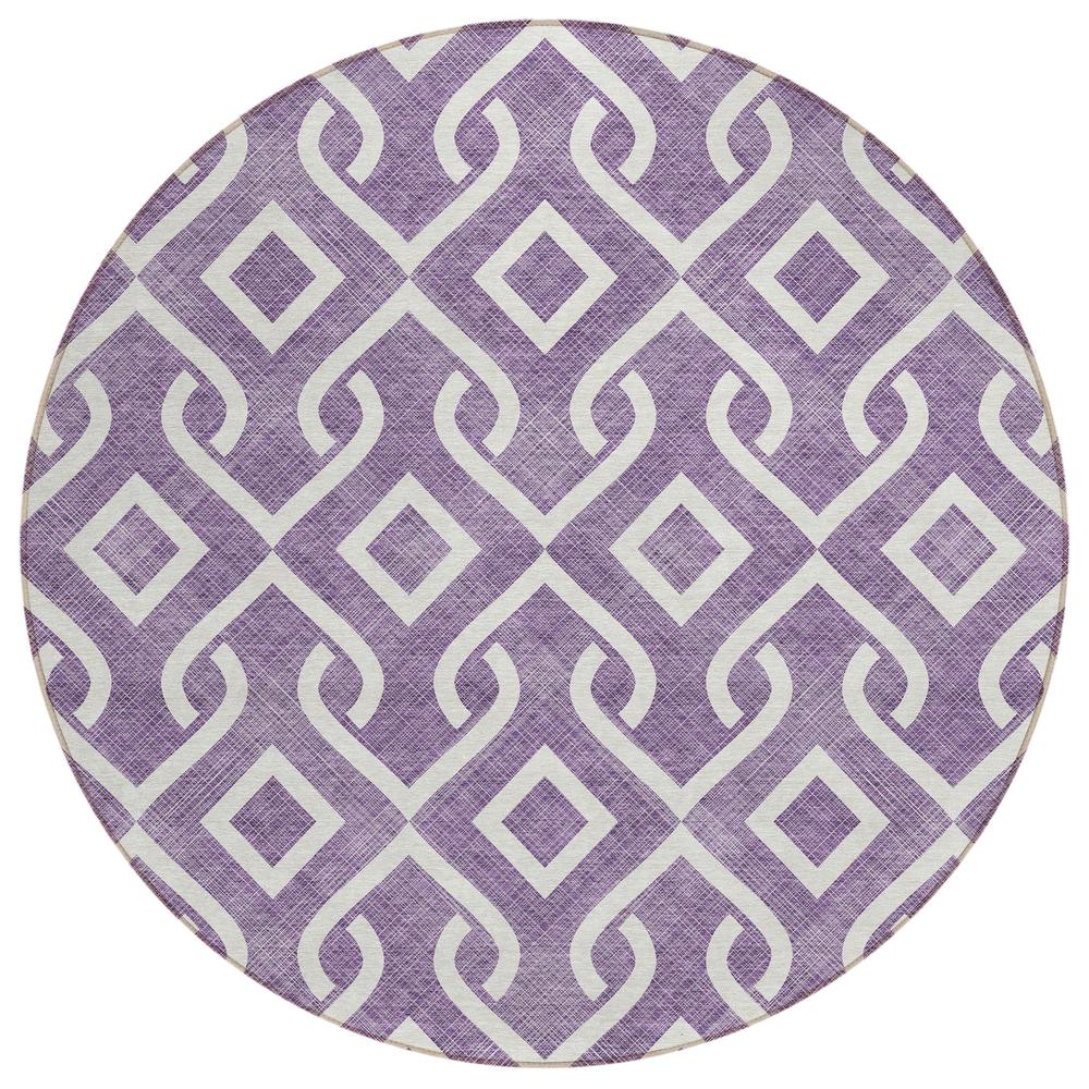 Chantille ACN621 Purple 8' x 8' Rug