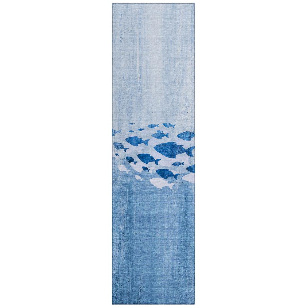 Chantille ACN627 Blue 2'3" x 7'6" Rug