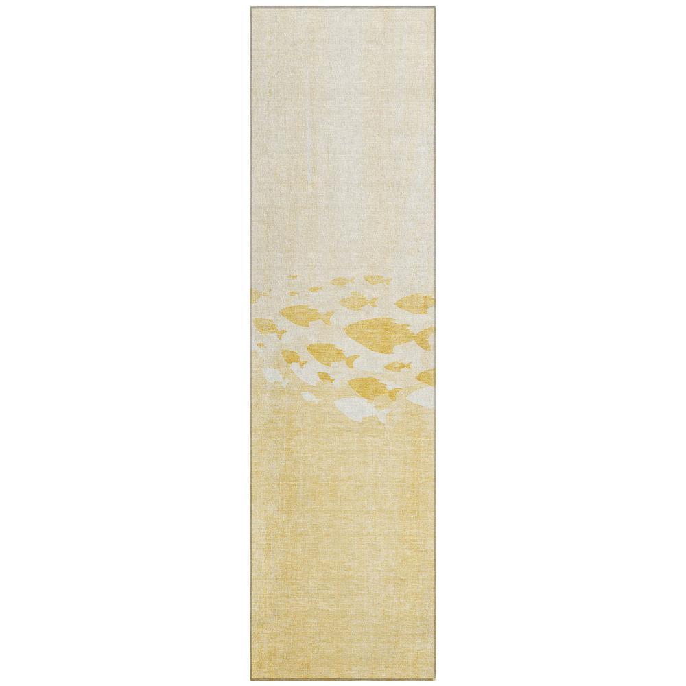 Chantille ACN627 Gold 2'3" x 7'6" Rug