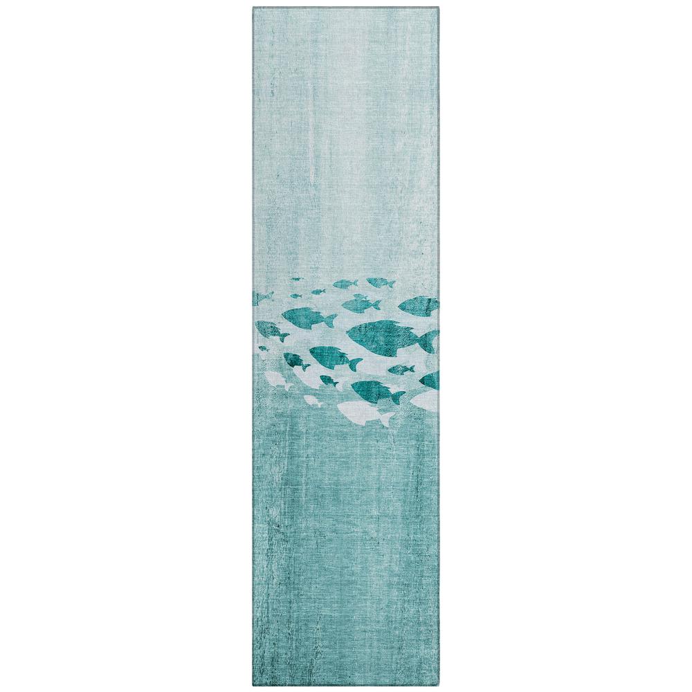 Chantille ACN627 Teal 2'3" x 7'6" Rug