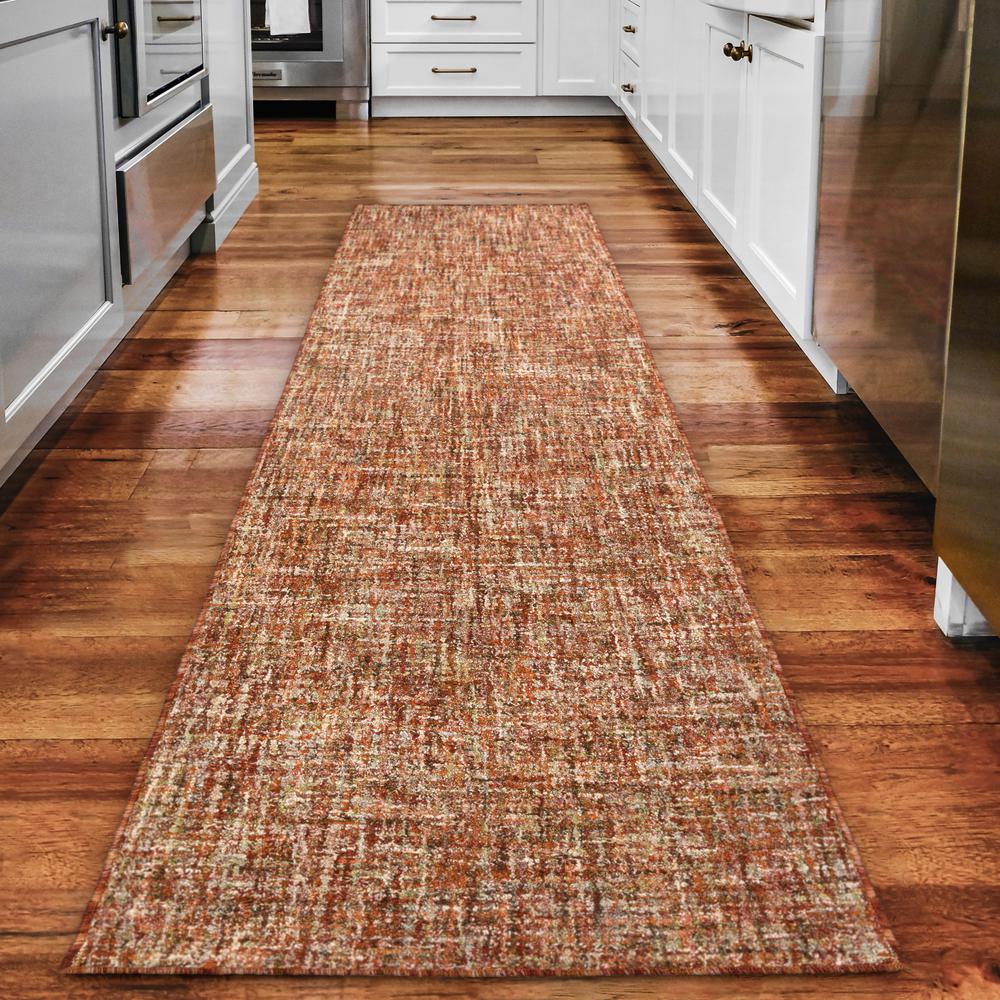 Addison Winslow Active Solid Spice 2’3" x 7’6" Runner Rug