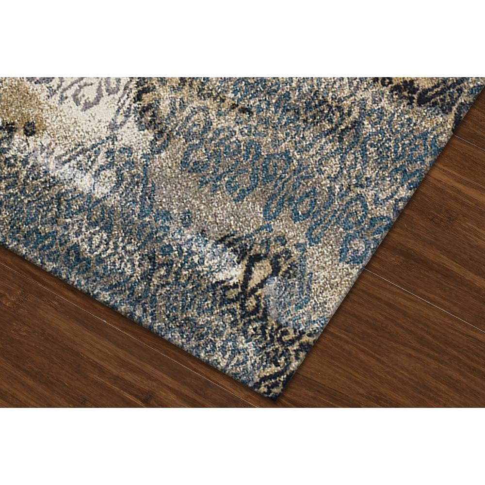 Bria 34 Blue 7'10"X10'7", Area Rug