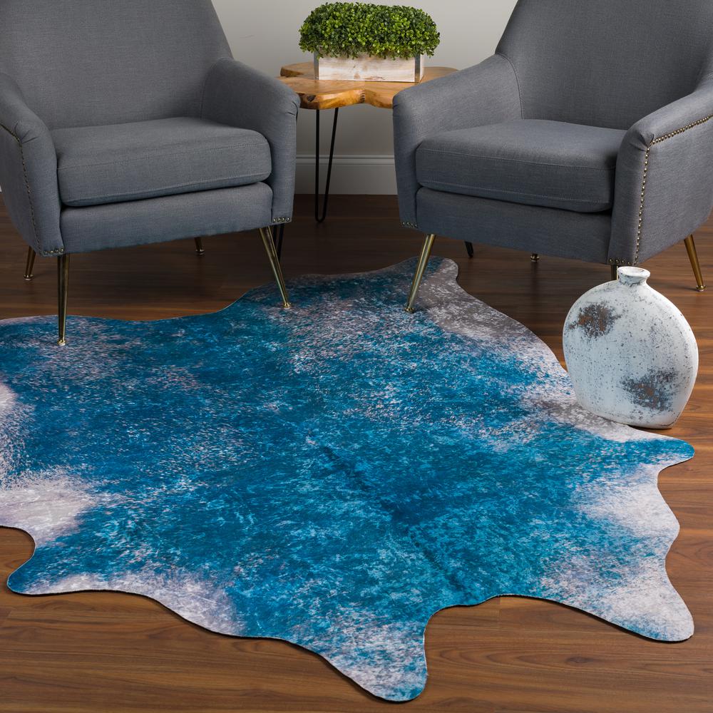 Cheyenne ACH35SK9X13 Blue, Area Rug