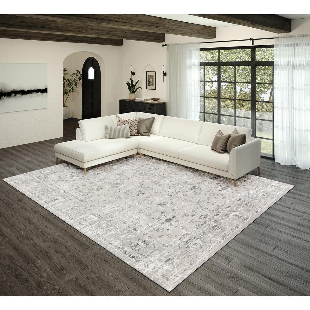 Ansley AAS38 Gray 3'2" x 5'1" Rug