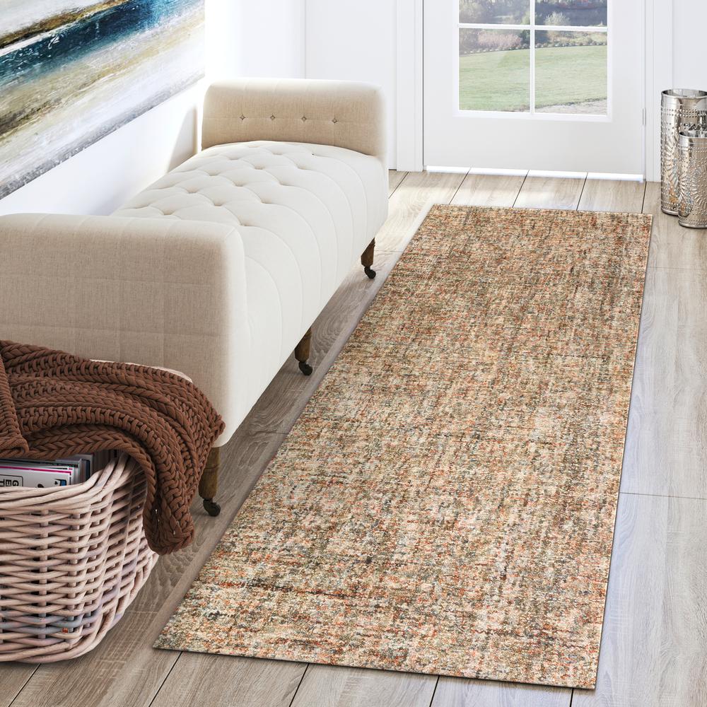 Addison Eastman Variegated Solid Rust 2’3" x 7’6" Runner Rug