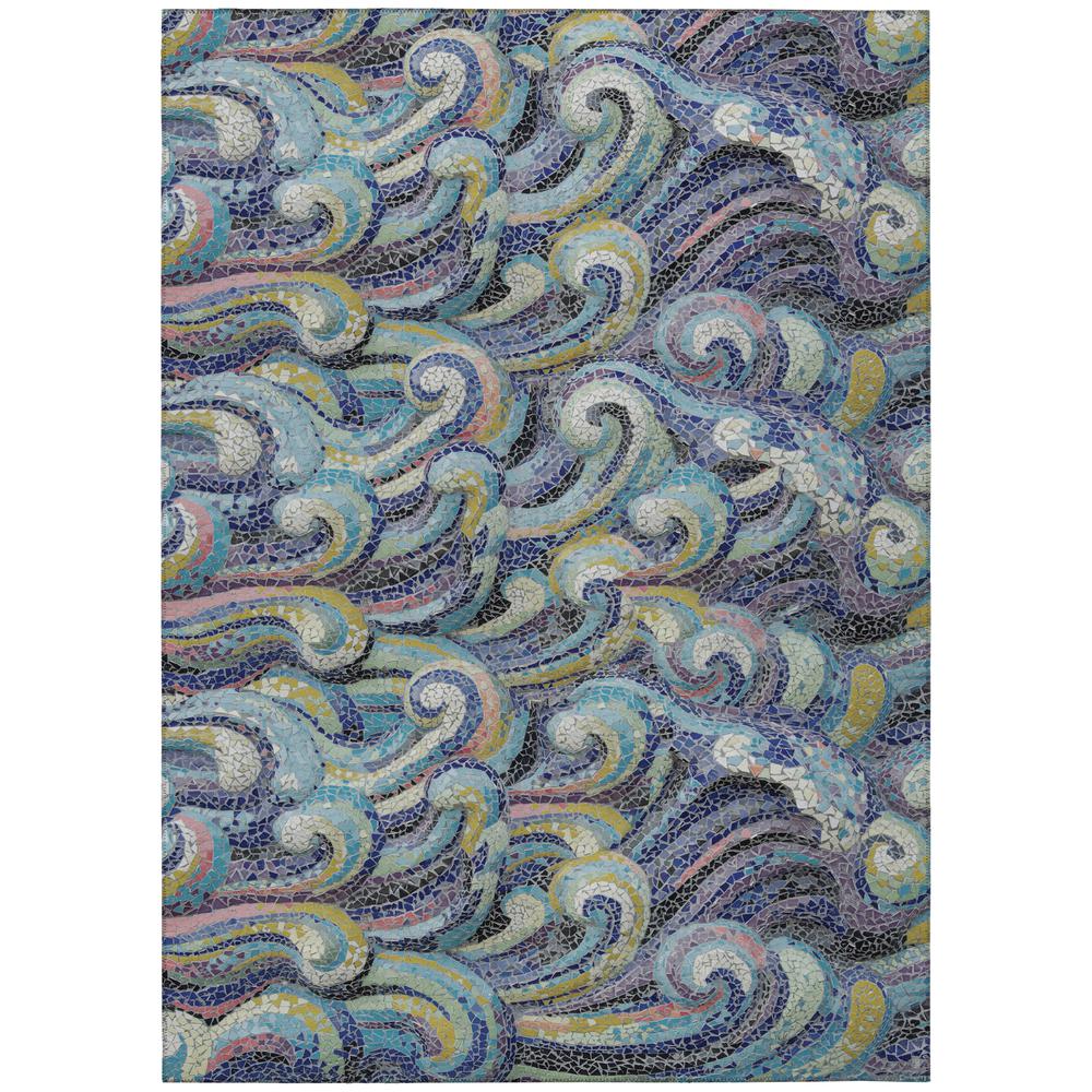 Indoor/Outdoor Surfside ASR44 Stormy Washable 10' x 14' Rug