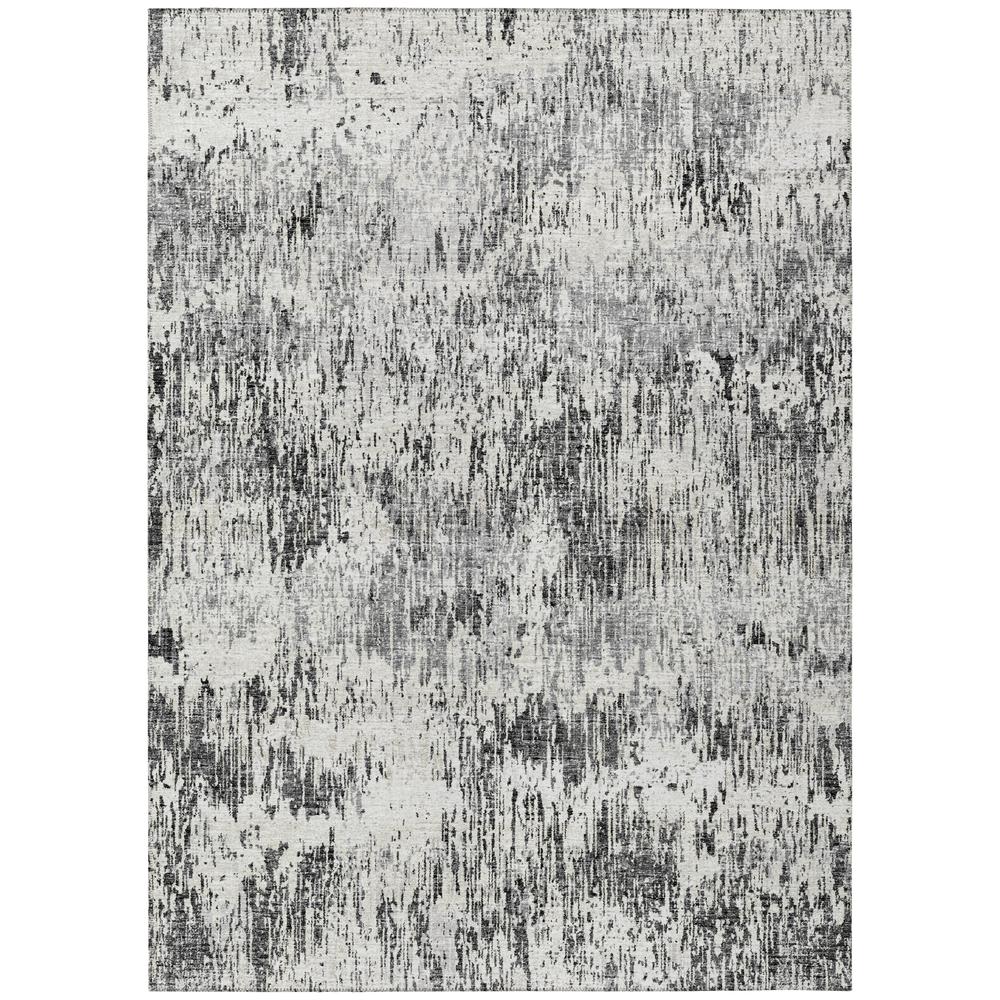 Indoor/Outdoor Accord AAC31 Gray Washable 10' x 14' Rug