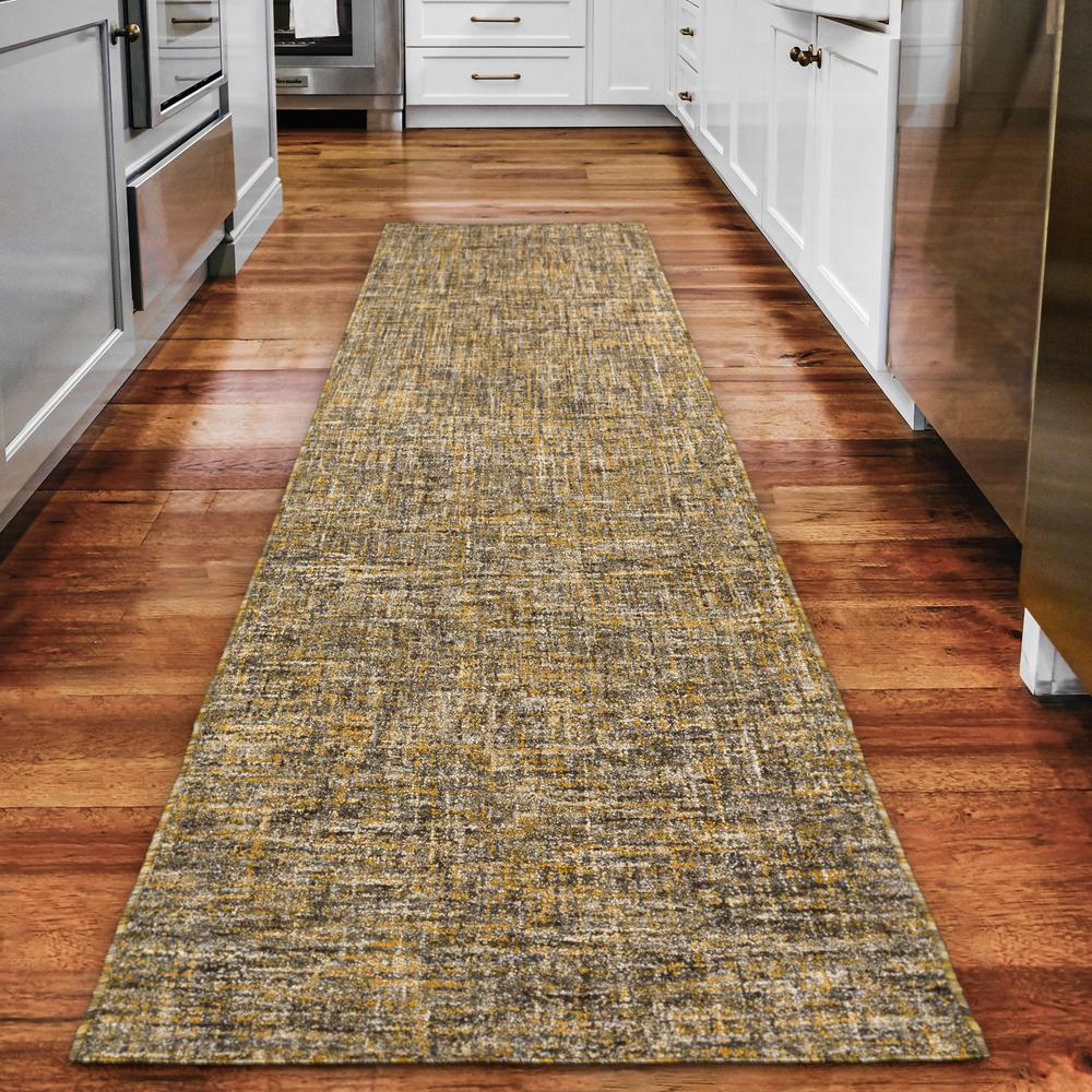 Addison Winslow Active Solid Gold 2’3" x 7’6" Runner Rug
