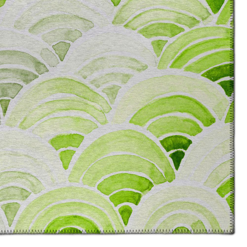 Indoor/Outdoor Surfside ASR35 Green Washable 10' x 14' Rug