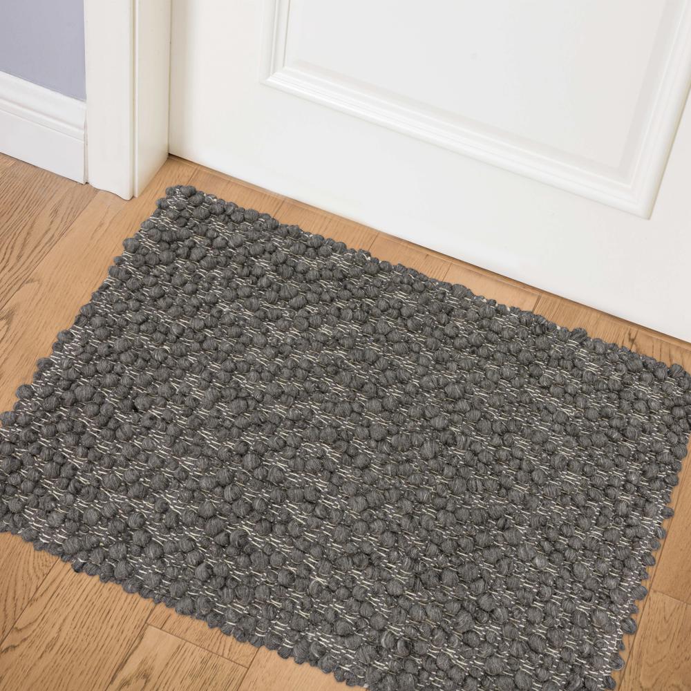 Boulder ABL31ST2X3 Black, Throw/Accent Rug