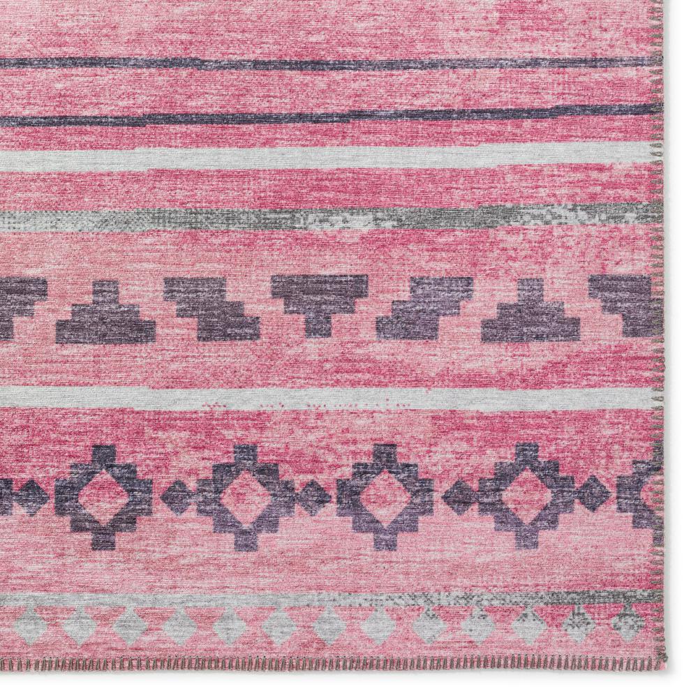 Yuma Pink Bohemian Southwest 1'8" x 2'6" Accent Rug Pink AYU40