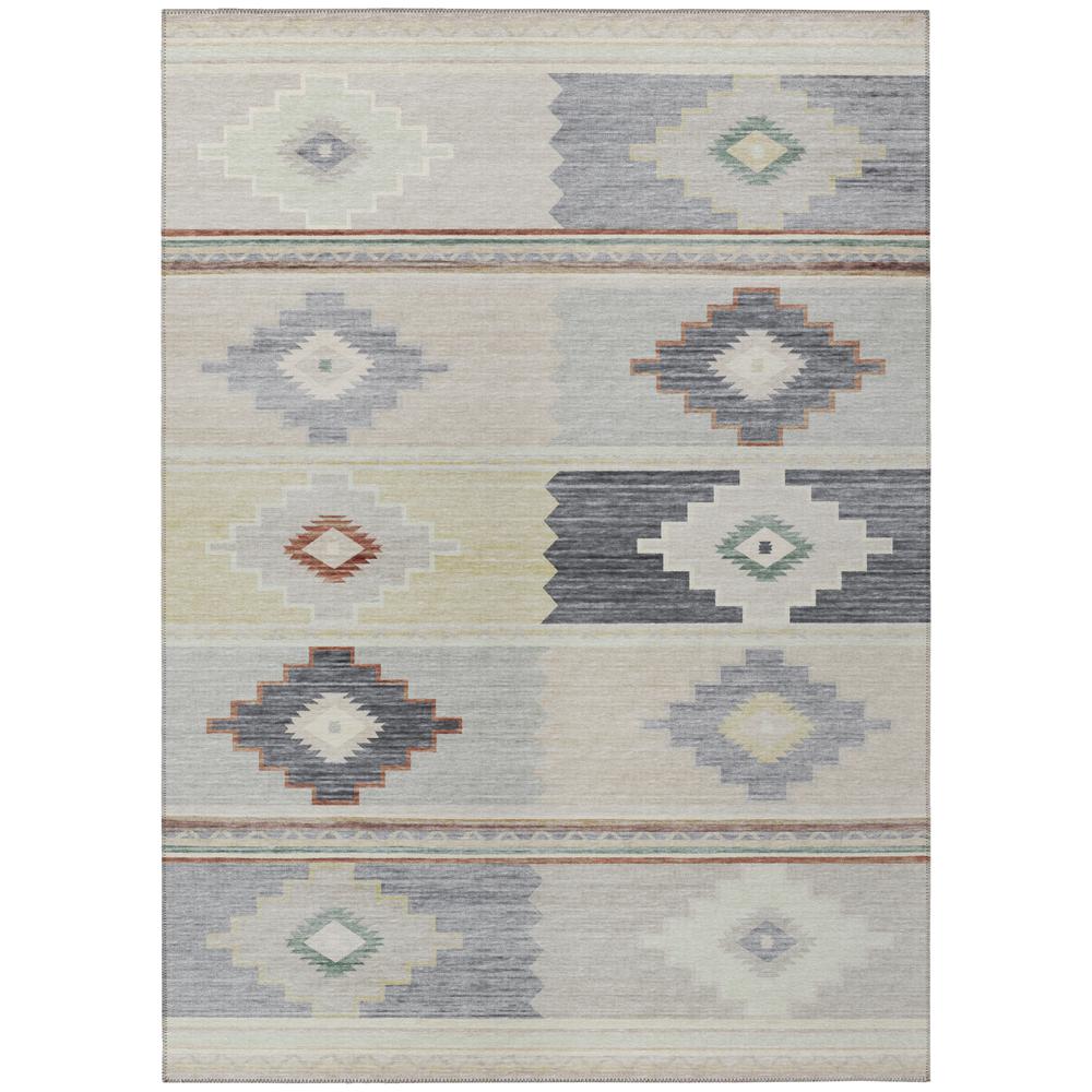 Indoor/Outdoor Sonora ASO31 Gray Washable 10' x 14' Rug