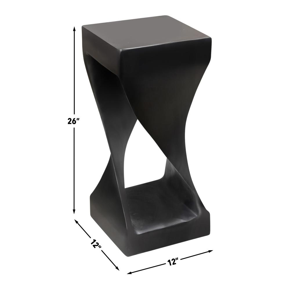Solana Black Side Table