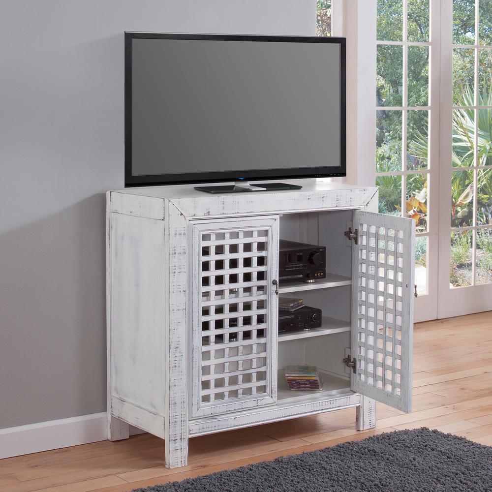 Rio Accent Cabinet White