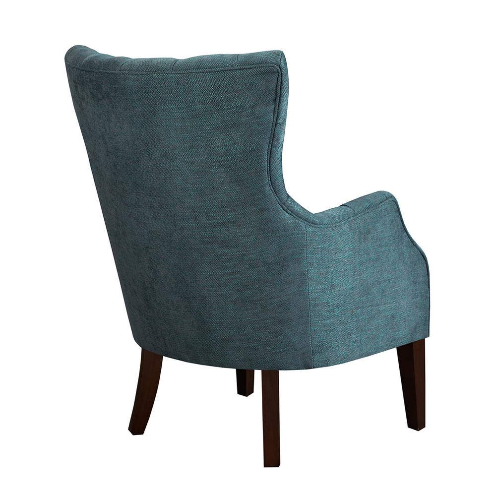 Button Tufted Wing Chair