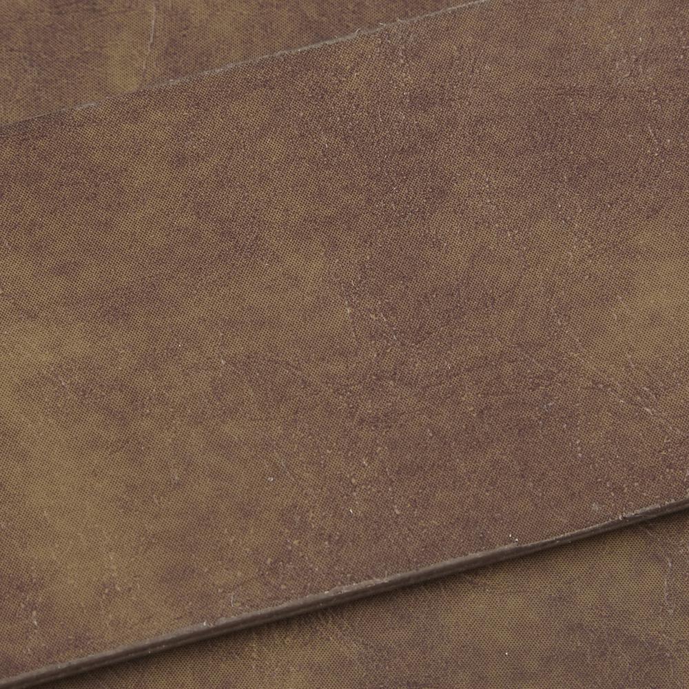 Faux Leather Woven Accent Chair