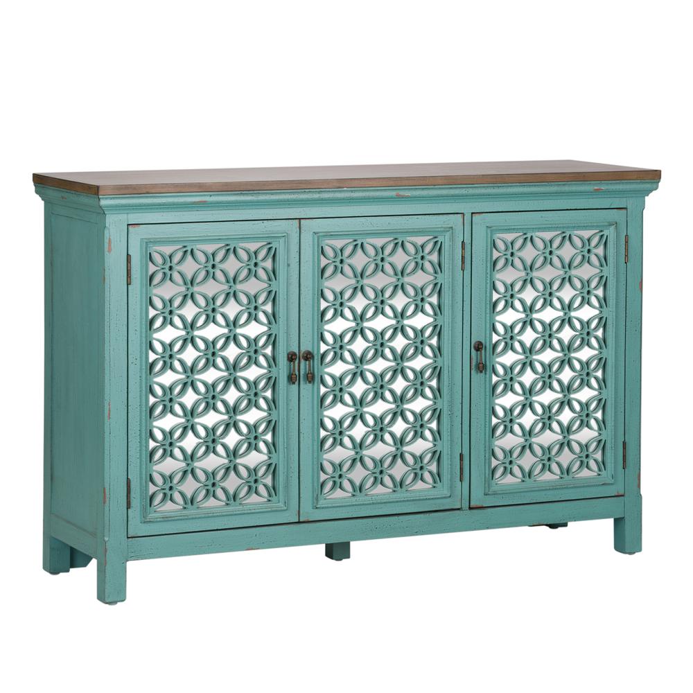 3 Door Accent Cabinet