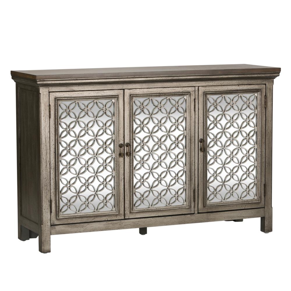 3 Door Accent Cabinet