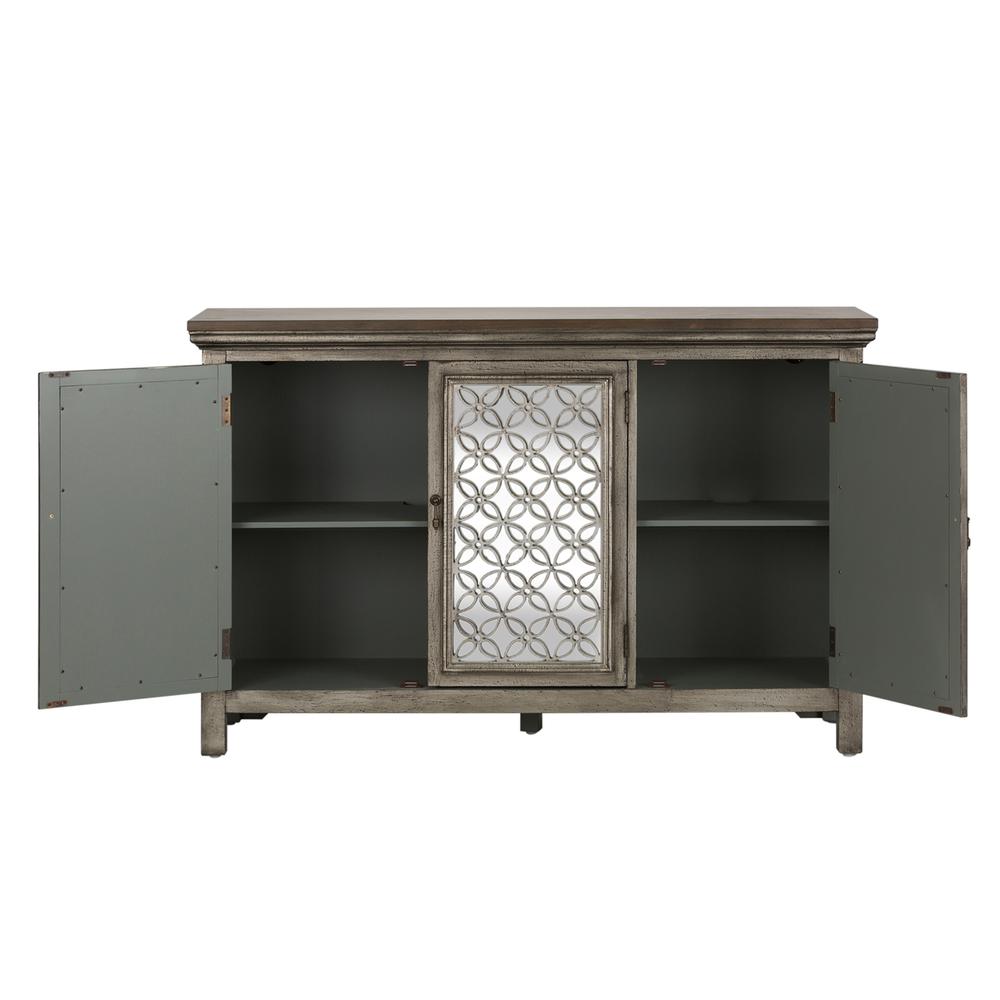 3 Door Accent Cabinet