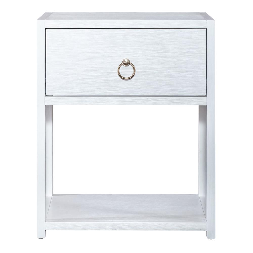 1 Drawer 1 Shelf Accent Table