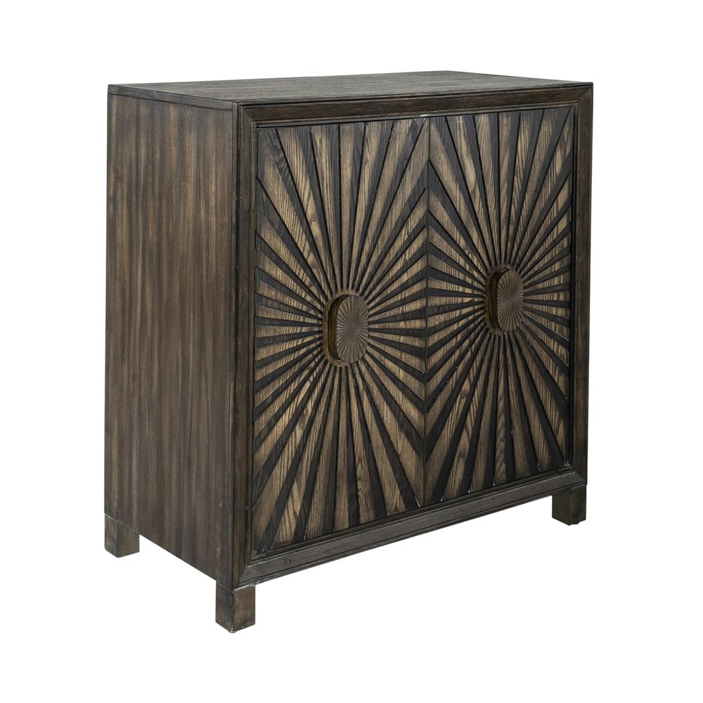 2 Door Wine Accent Cabinet