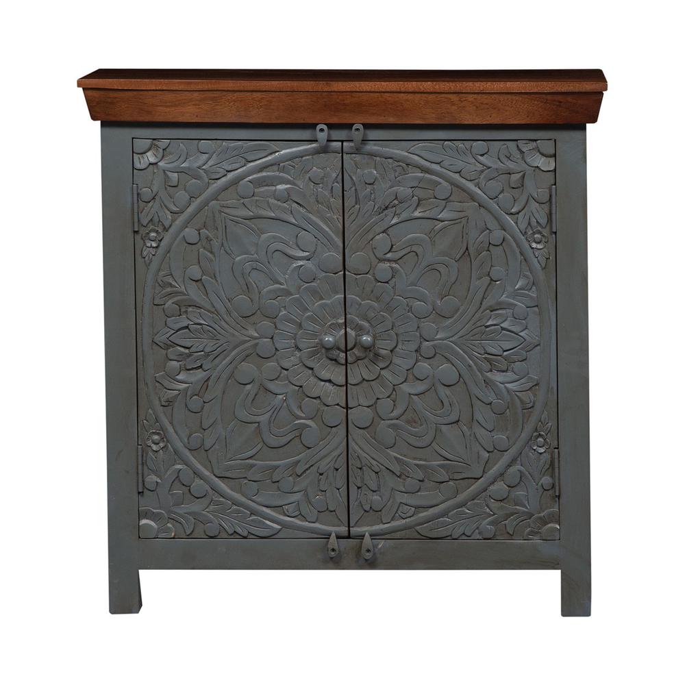 Sahana 2 Door Accent Cabinet, W34 x D16 x H35, Multi