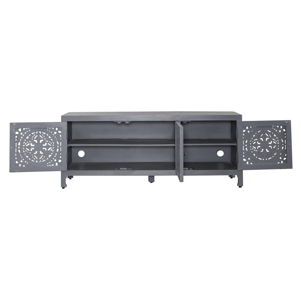 65 Inch 3 Door Accent TV Stand