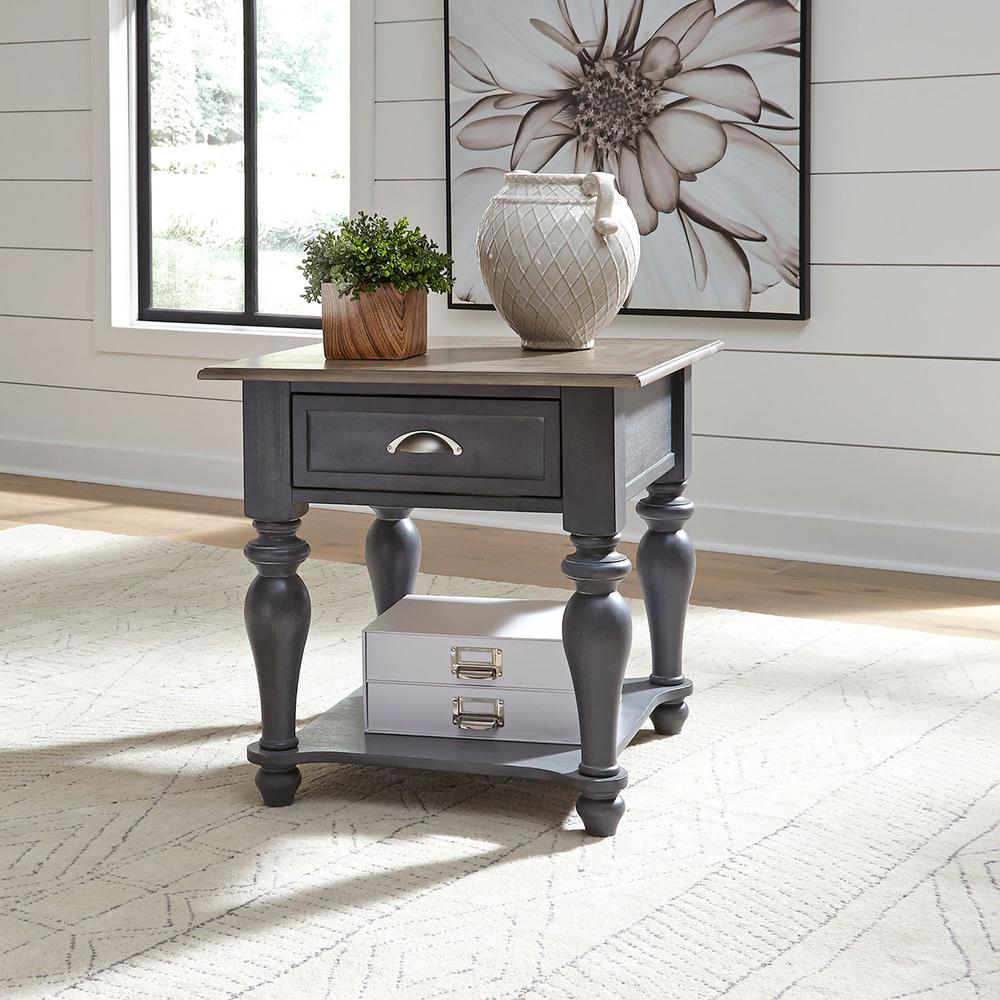 Drawer End Table