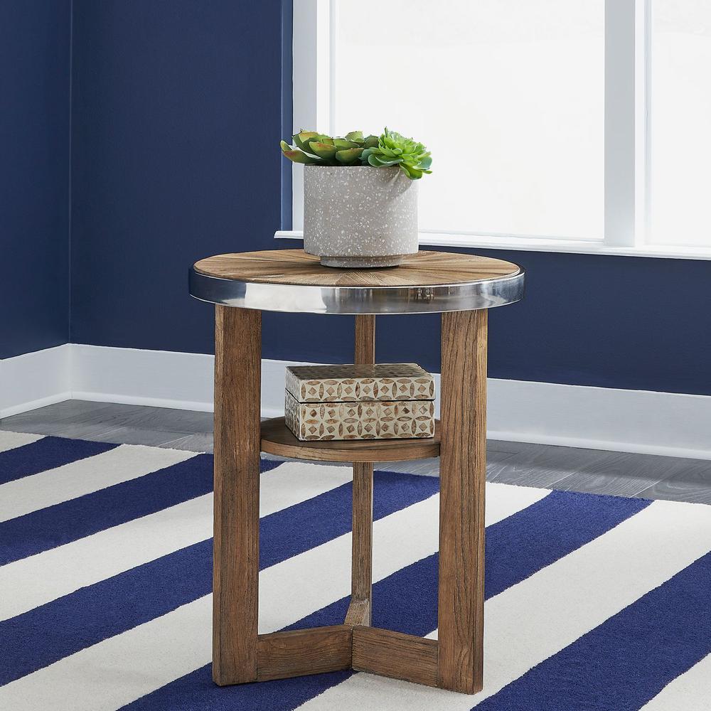 Round Chair Side Table