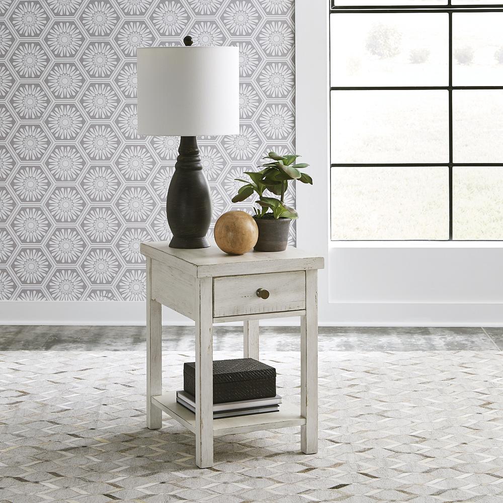 Drawer Chair Side Table