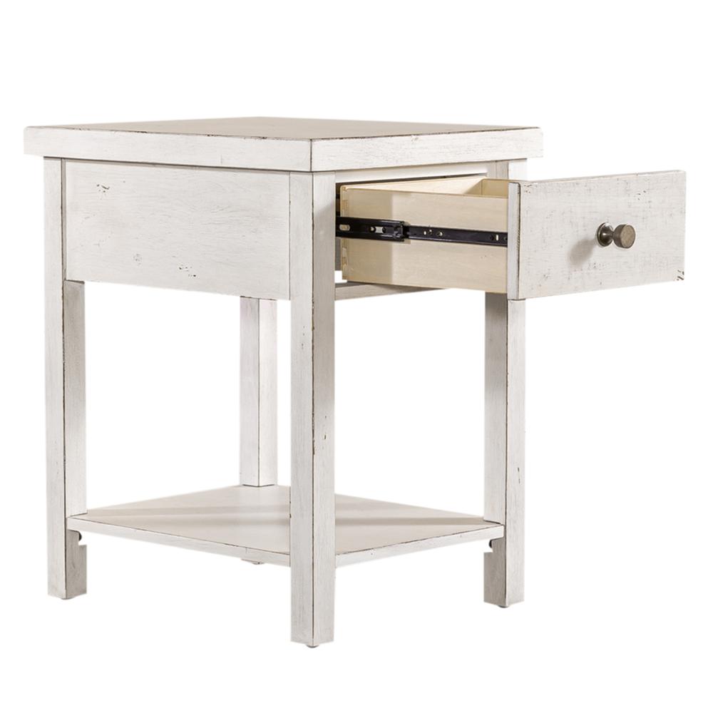 Drawer Chair Side Table