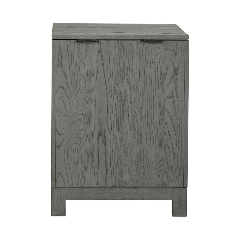 3 Drawer Chairside Table Contemporary White