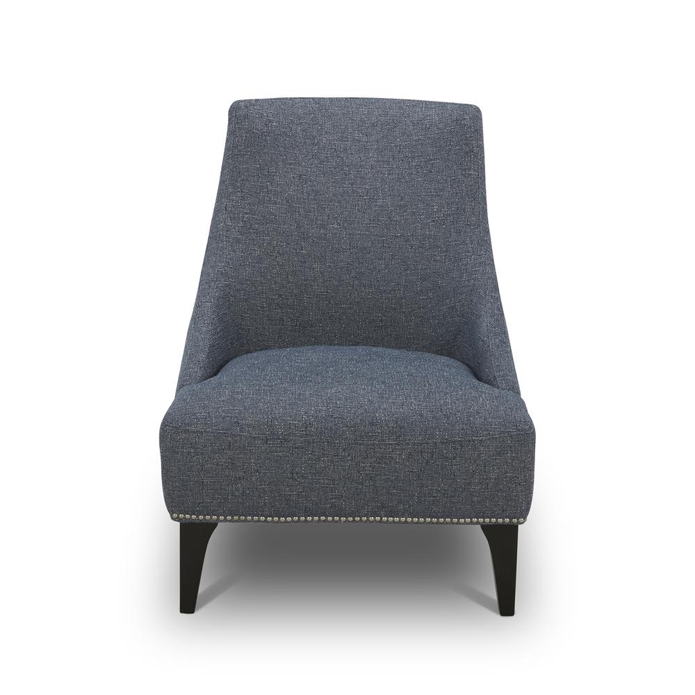 Upholstered Accent Chair - Blue Eclectic Multi