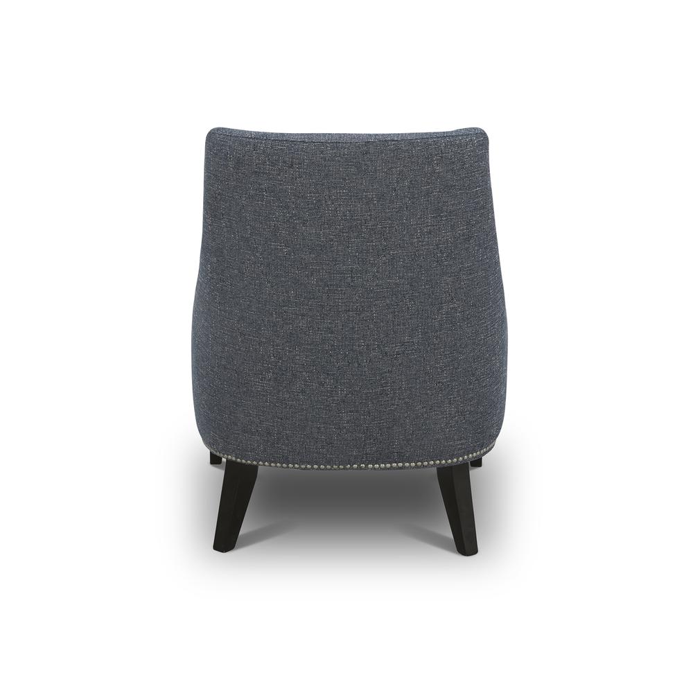 Upholstered Accent Chair - Blue Eclectic Multi