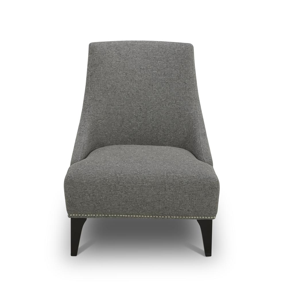 Upholstered Accent Chair - Charcoal Eclectic Multi