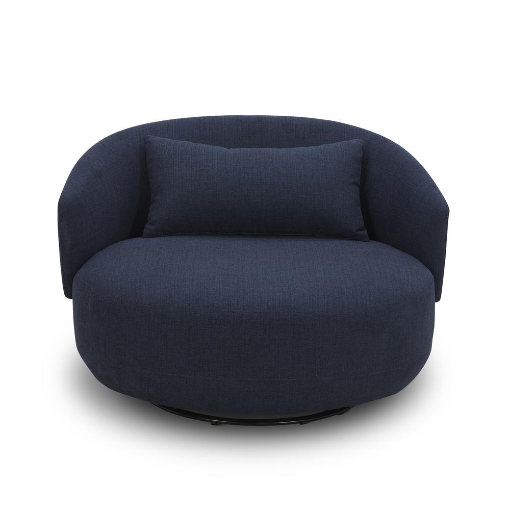 Uph Swivel Cuddler Chair - Midnight Eclectic Multi