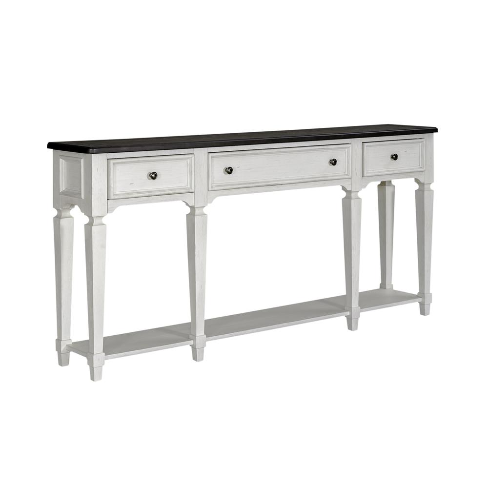 Allyson Park 72 Inch Hall Table, W72 x D13 x H34, White