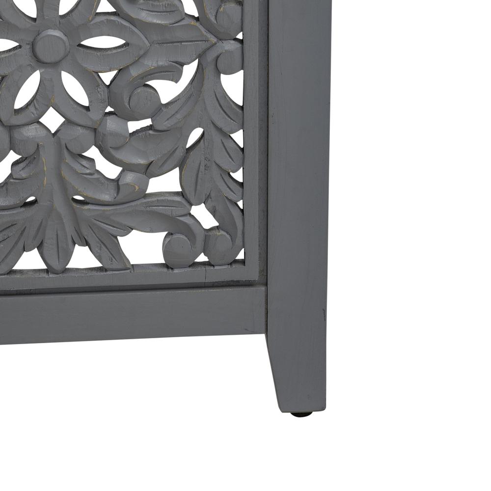 Trellis Lane Accent Writing Desk- Grey