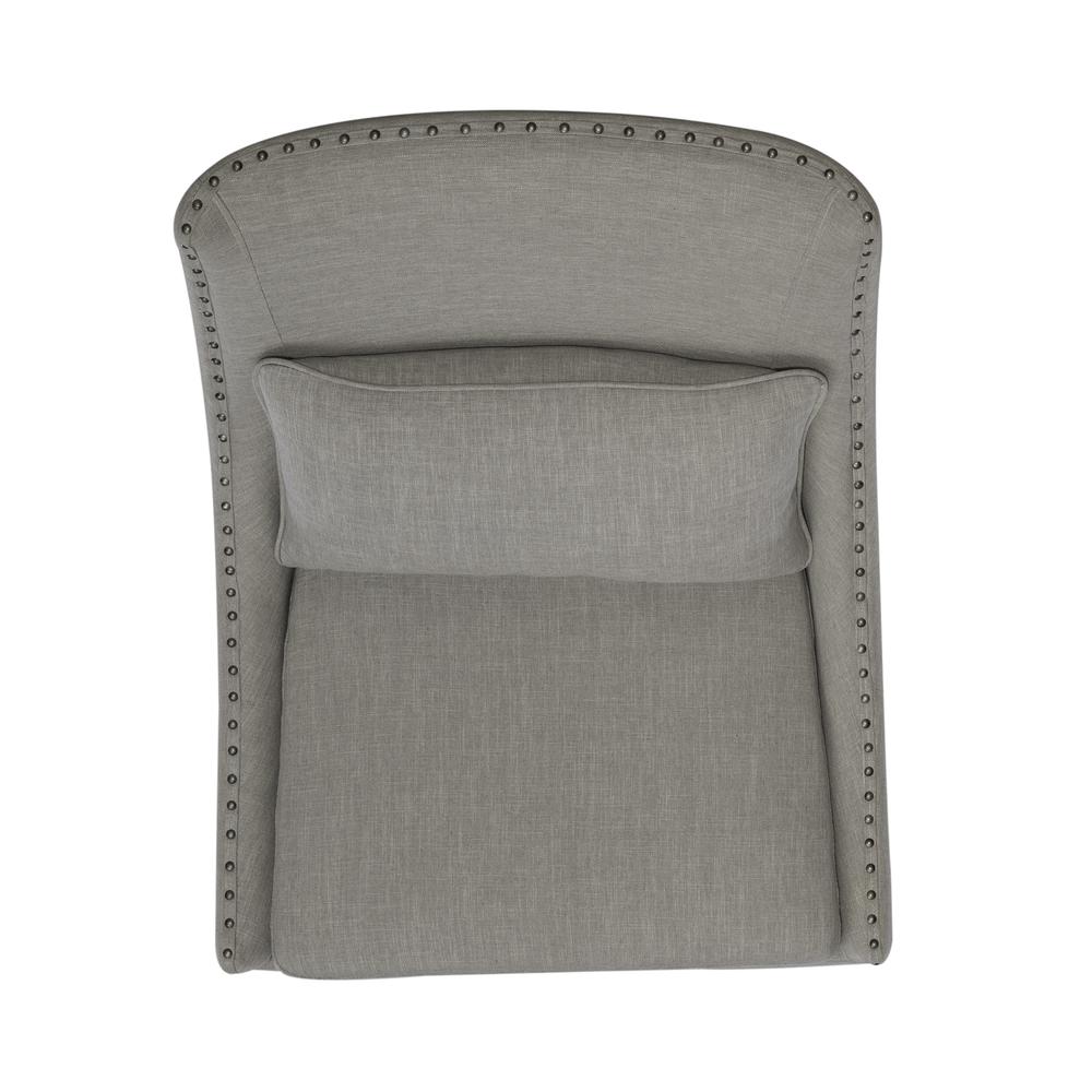 Harlequin Upholstered Accent Chair - Weathered Linen