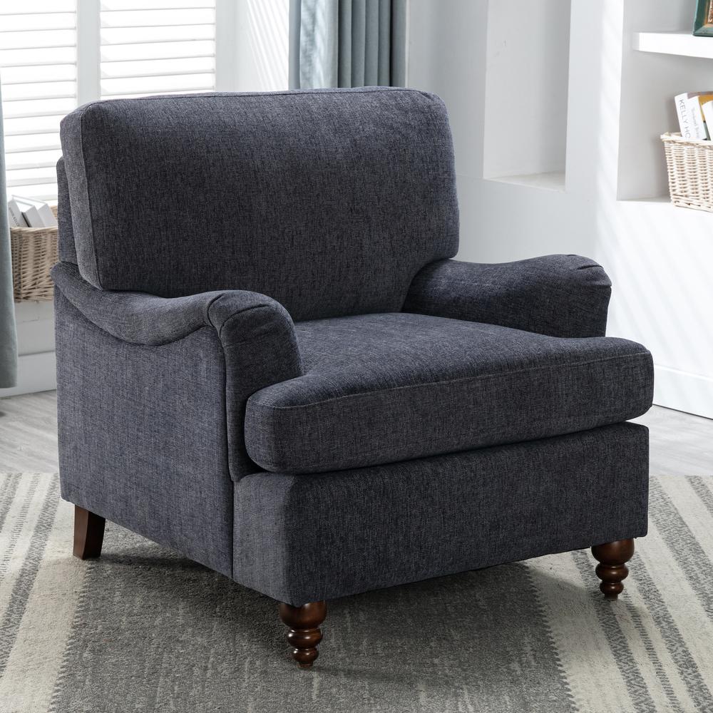 Clarendon Arm Chair - Navy
