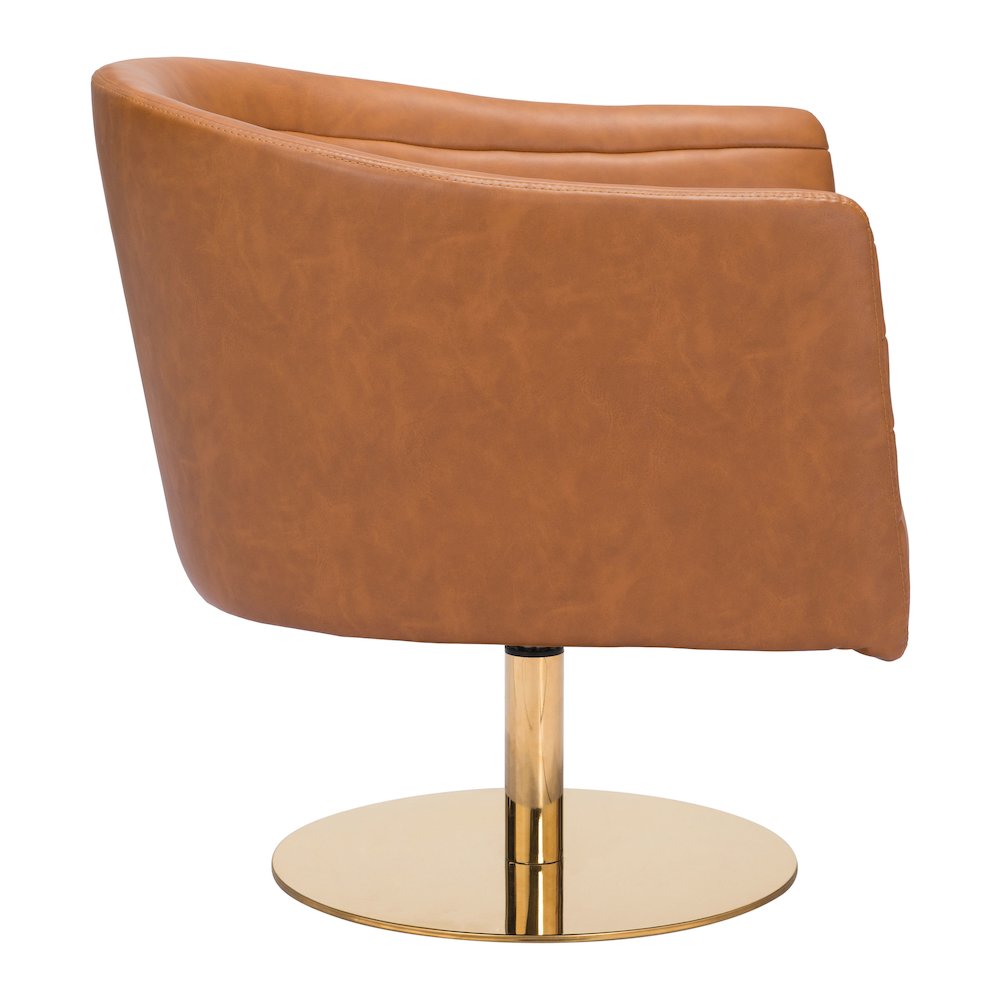 Justin Accent Chair Brown