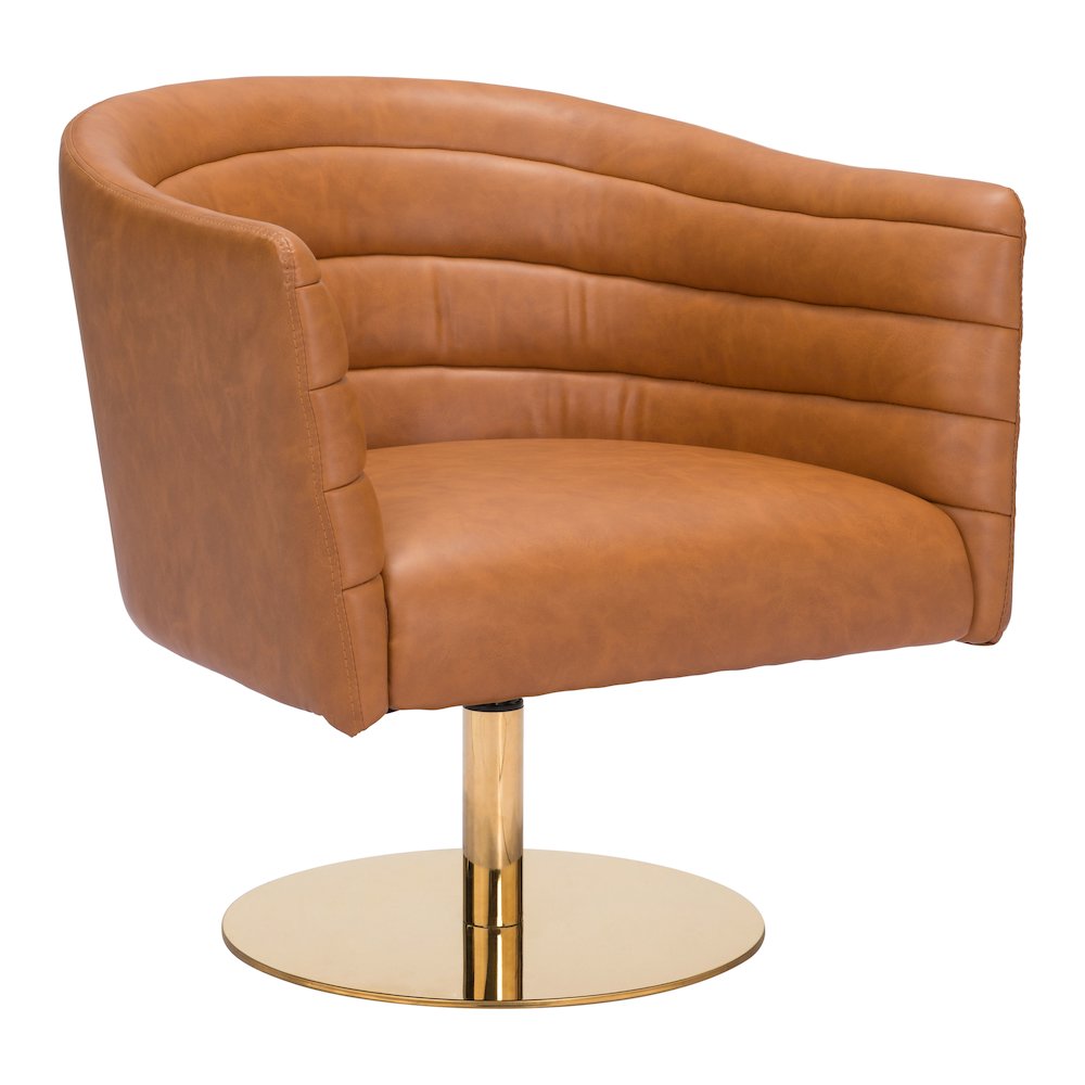 Justin Accent Chair Brown