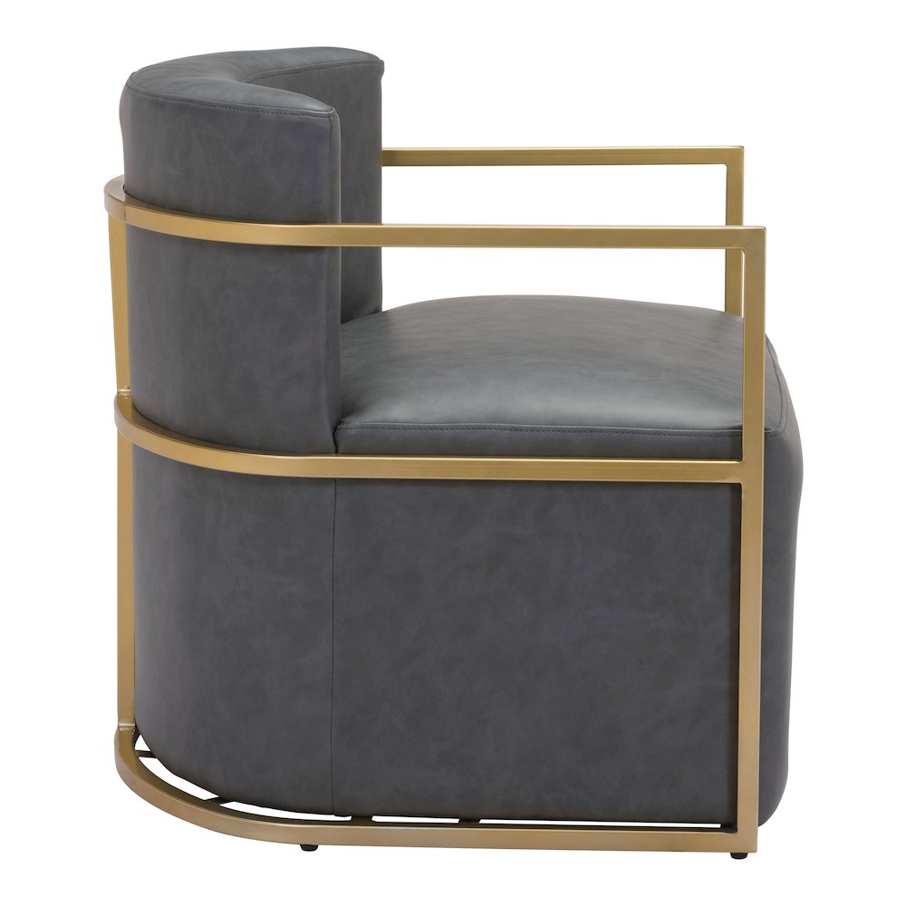 Xander Accent Chair Gray