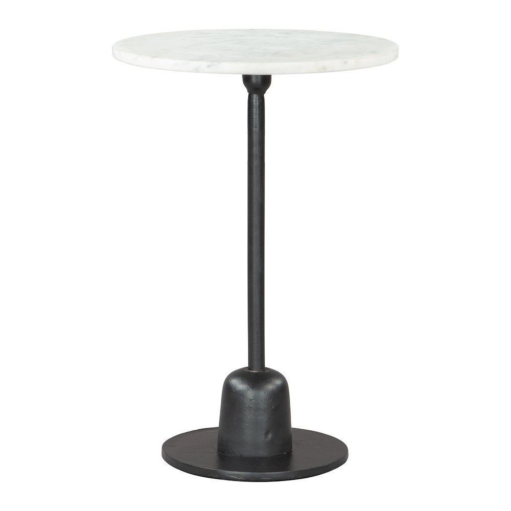 Whammy Side Table White & Black