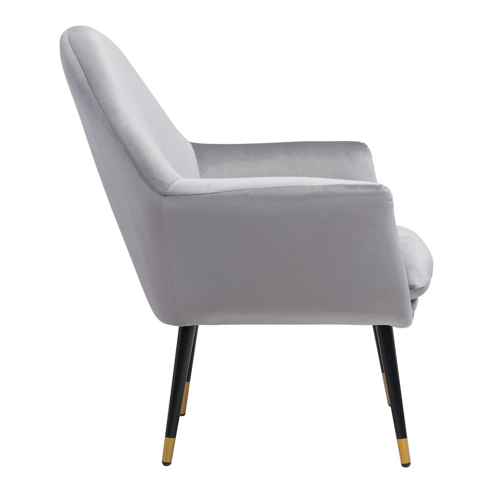 Alexandria Accent Chair Gray