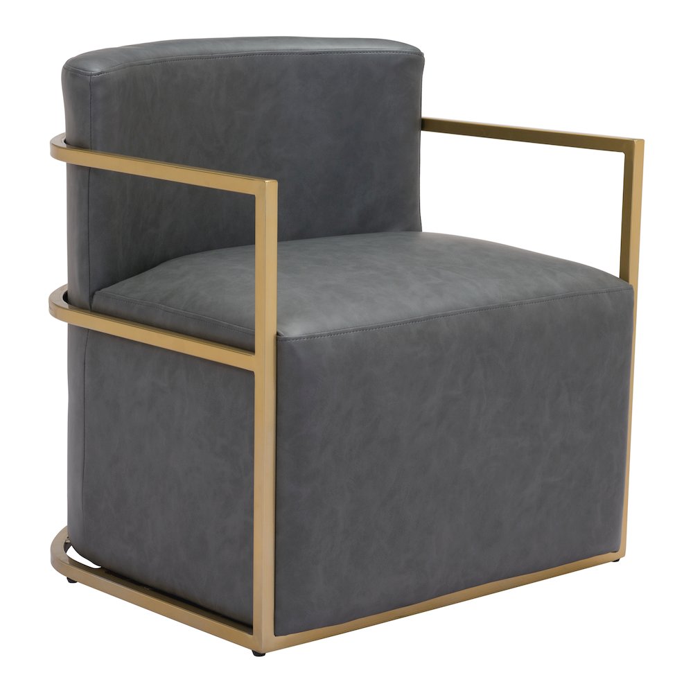 Xander Accent Chair Gray