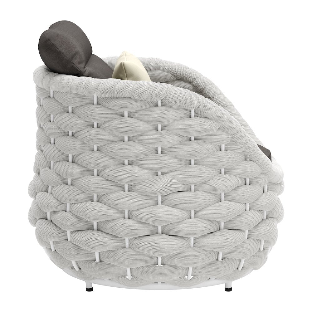 Coral Reef Accent Chair Gray